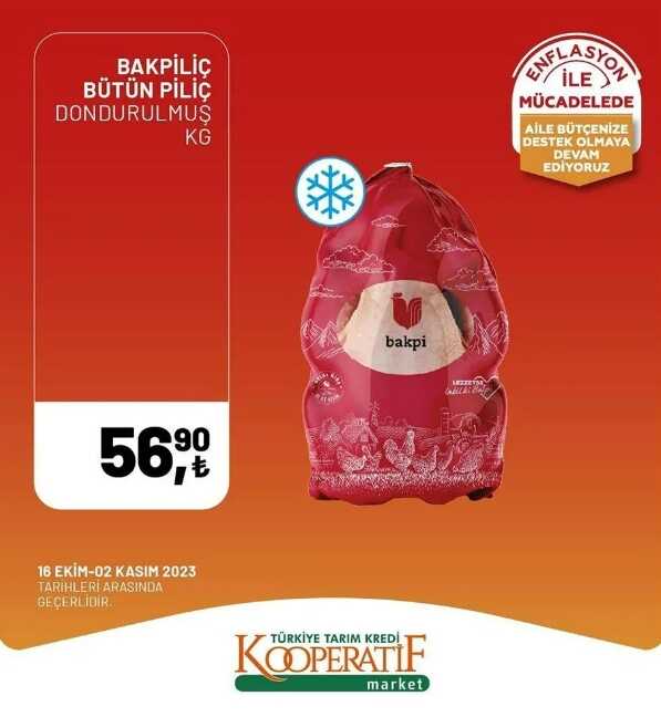 Tarım Kredi Kooperatif Marketleri İndirim Kataloğu: Tarım Kredi marketleri indirimli ürünler neler? 16 Ekim- 2 Kasım hangi ürünler indirimde?