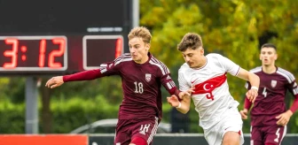 Ümit Milli Futbol Takımı Letonya'ya 2-1 mağlup oldu