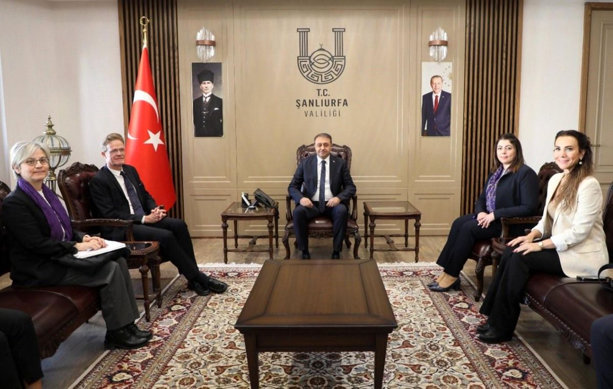 AB Türkiye Delegasyonu Başkanı Şanlıurfa'ya Geldi