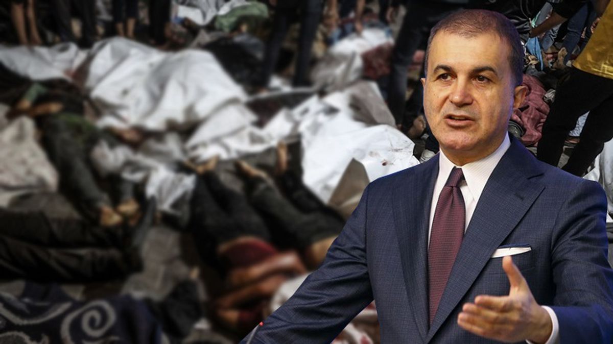 AK Parti Sözcüsü Çelik, İsrail'in 'Hastaneyi biz vurmadık' tezini böyle çürüttü