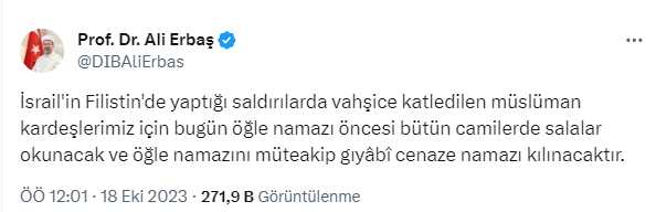 Bugün sela neden okunuyor? Az önce neden sela okundu?