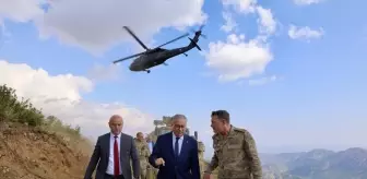Diyarbakır Valisi Ali İhsan Su, Lice'deki Üs Bölgesini Denetledi