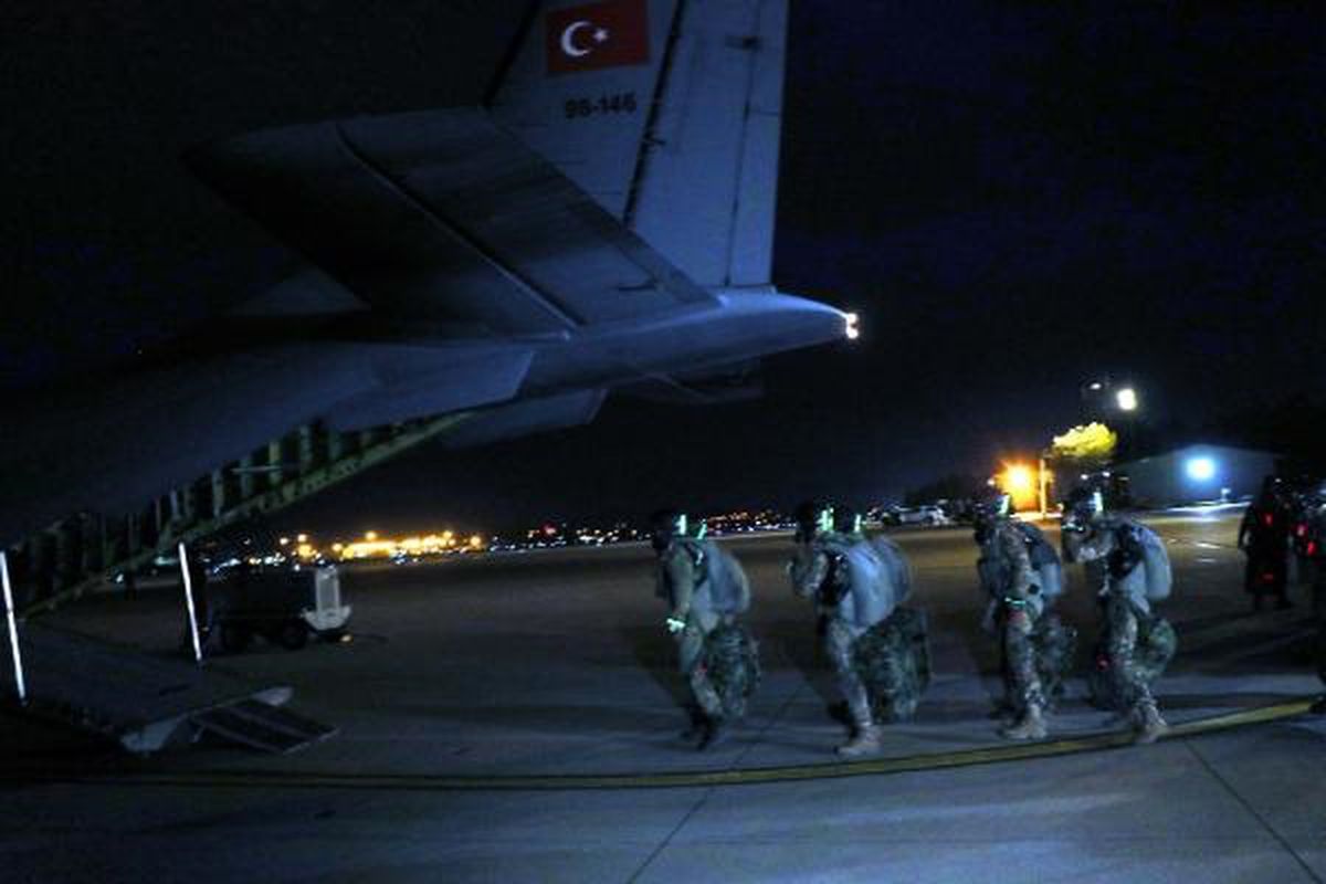 'ERCİYES 2023 TATBİKATI' GECE ATLAYIŞI İLE BAŞLADI