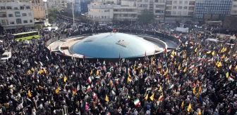 İran'da İsrail'in Gazze'deki Hastane Saldırısı Protesto Edildi