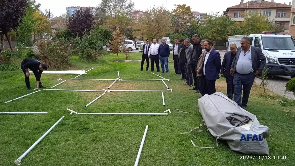 Kızılırmak'ta muhtarlara AFAD gönüllüsü eğitimi verildi