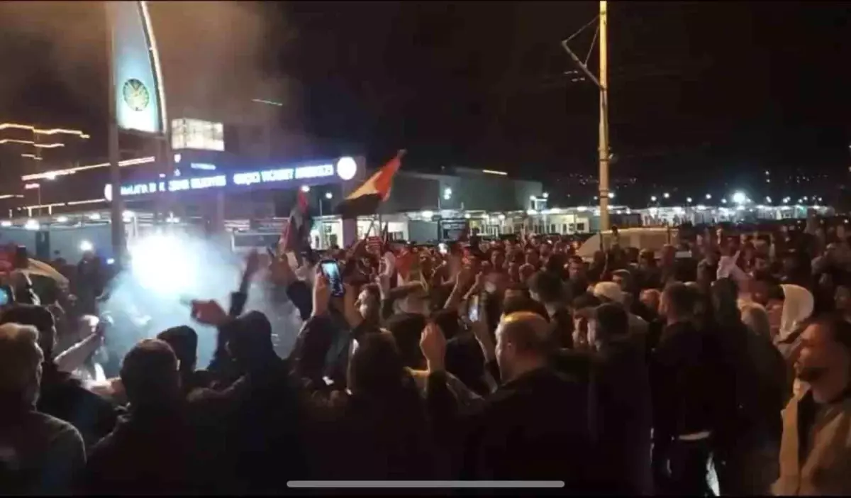 Malatya'da İsrail'i Protesto Gösterisi