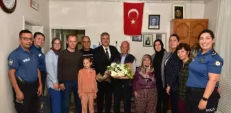 Manisa İl Emniyet Müdürü Aktaş'tan şehit ailesine ziyaret