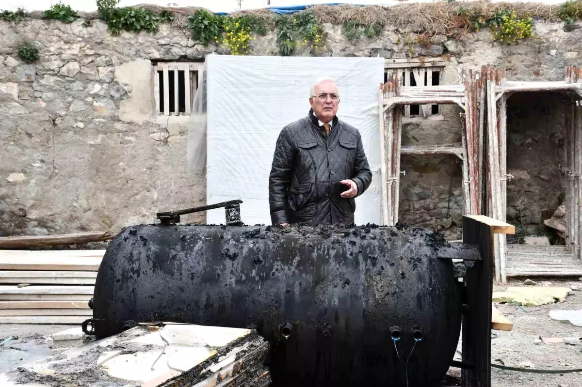 Ardahan'da Otel İnşaatına Sabotaj: Su Tankları Yakıldı