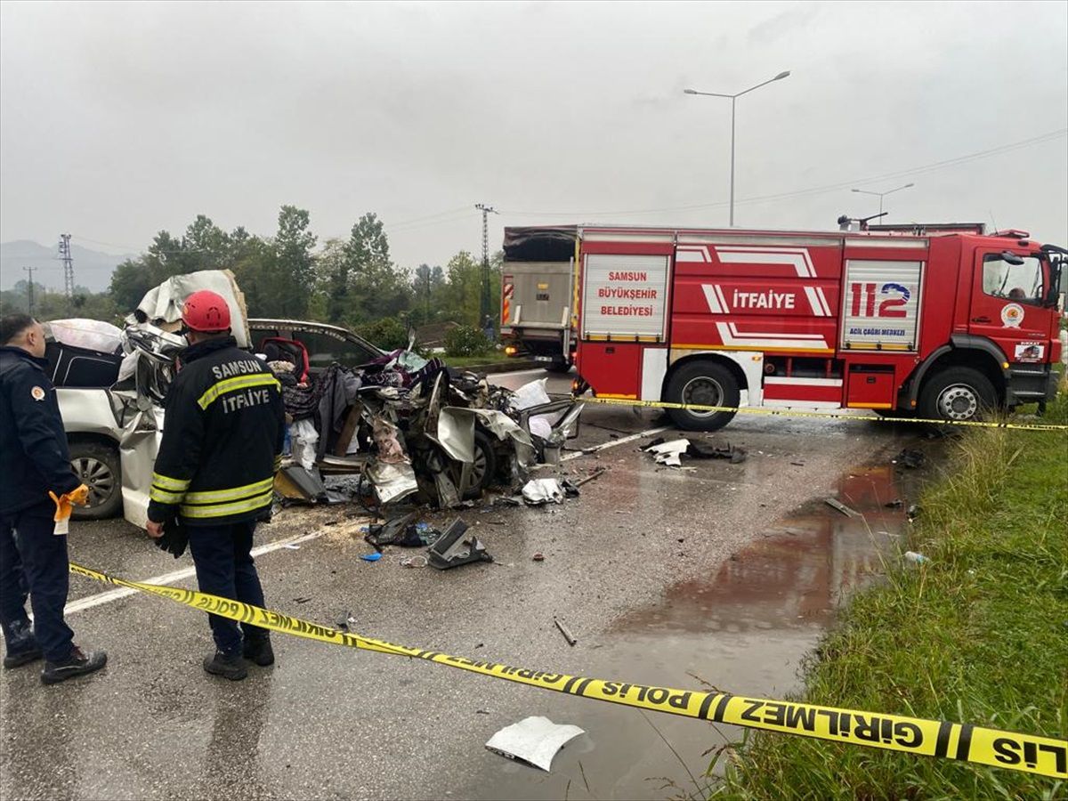Samsun'da Tır ve Pikap Çarpıştı: 1 Ölü, 1 Yaralı