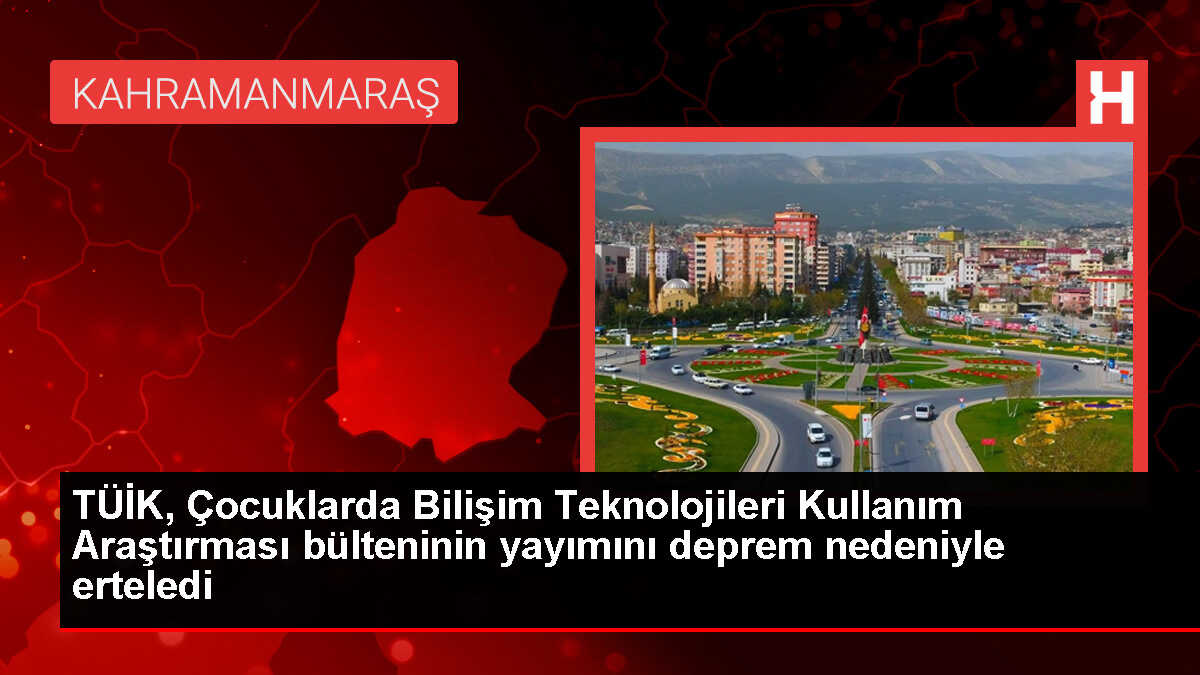 Çocuklarda Bilişim Teknolojileri Kullanım Araştırması Yayımı Ertelendi