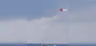 Antalya'da bir saat arayla ikinci hortum meydana geldi
