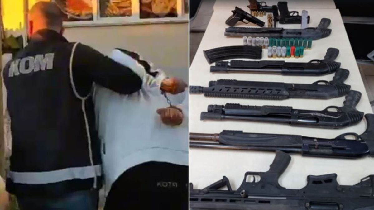 Silah kaçakçılarına yönelik düzenlenen operasyonlarda 2 binden fazla kişi gözaltına alındı