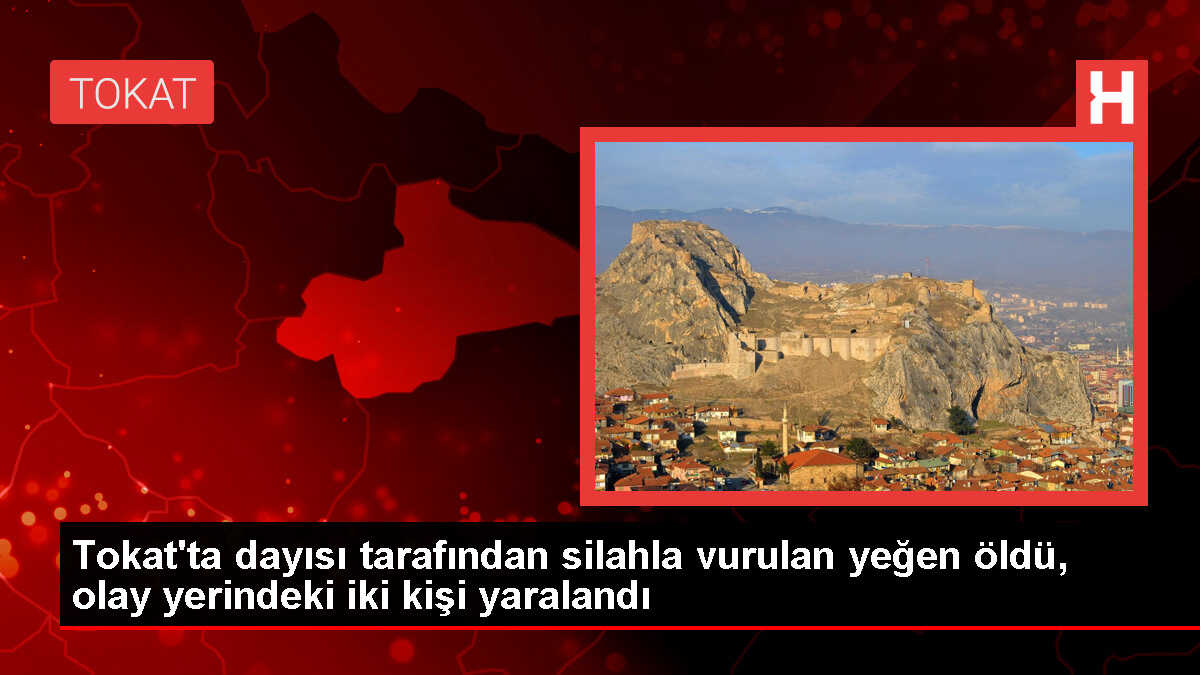 Tokat'ta dayısı tarafından silahla vurulan yeğen öldü, olay yerindeki iki kişi yaralandı