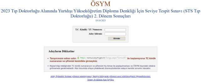 TUS sınav sonuçları ne zaman açıklanacak? 2023 TUS sonucu ne zaman açıklanır? TUS açıklanma tarihi!