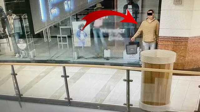 Varşova'da cansız manken taklidi yaparak hırsızlık yapan kişi yakalandı