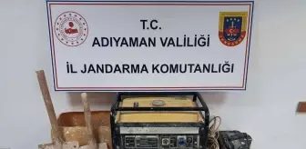 Adıyaman'da Kaçak Kazı Yapan 5 Kişi Gözaltına Alındı