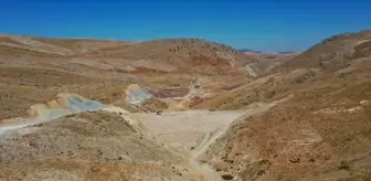 Konya Taşkent Afşar Göleti'nde çalışmalar sürüyor