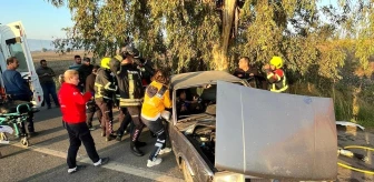 Aydın'da trafik kazası: 1 ölü, 5 yaralı