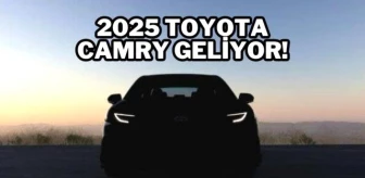 Yeni Toyota Camry'nin teaser fotoğrafı yayınlandı