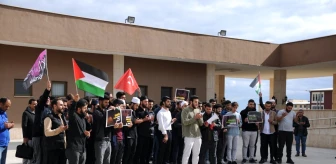 EBYÜ Öğrencileri Filistin'e Destek İçin Basın Açıklaması Yaptı