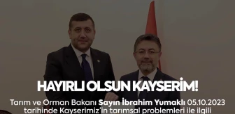 MHP Milletvekili Baki Ersoy, tarım ile ilgili 3 müjde birden verdi