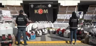 Eskişehir'de 18 Kaçakçılık Operasyonunda 5 Milyon Lira Değerinde Ürün Ele Geçirildi
