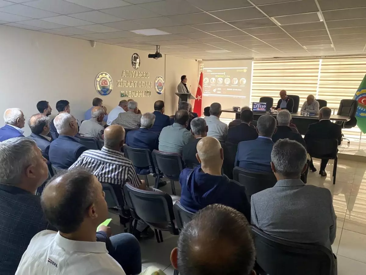 Adıyaman Ziraat Odası Başkanlığı Kaliteli Sertifikalı Tohumculuk Toplantısı Gerçekleştirdi