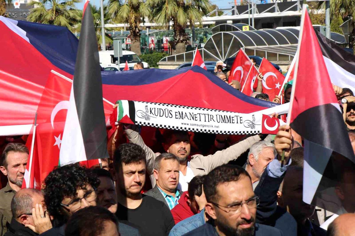 Kudüs'ü fetheden Selahattin Eyyubi'nin torunu Samsun'dan İslam dünyasına seslendi