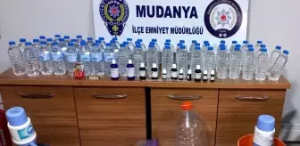Bursa'da sahte içki operasyonu: 58,5 litre sahte içki ele geçirildi