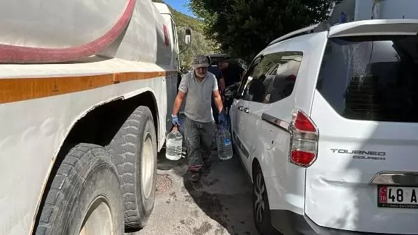 Bodrum'u besleyen iki baraj kurudu, ilçede su krizi çıktı: Bazı mahallelerde 10 gündür su yok