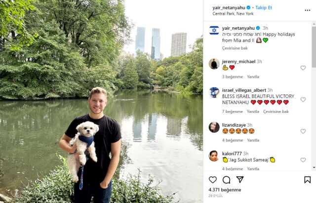 İsrail Başbakanı Netanyahu'nun oğlu, Miami'de tatil yapıyor