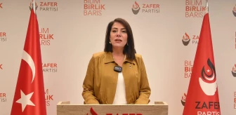 Zafer Partisi Genel Başkan Yardımcısı Esmaül Hüsna Aslan'dan gazetecilere destek açıklaması