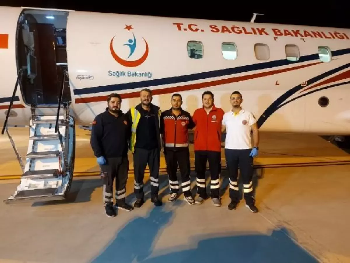 Gece de Uçuş Yapabilen Ambulans Uçaklarla Hasta Sevki Sağlanıyor