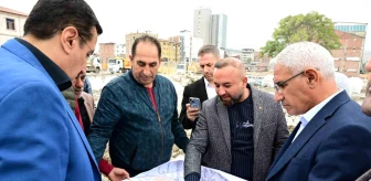 Battalgazi Belediye Başkanı ve Milletvekili Konteyner Çarşıdaki Esnafları Ziyaret Etti