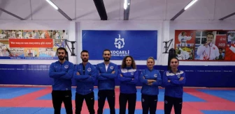 Kocaeli Büyükşehir Belediye Kağıtspor'un Milli Karatecileri Dünya Şampiyonasında