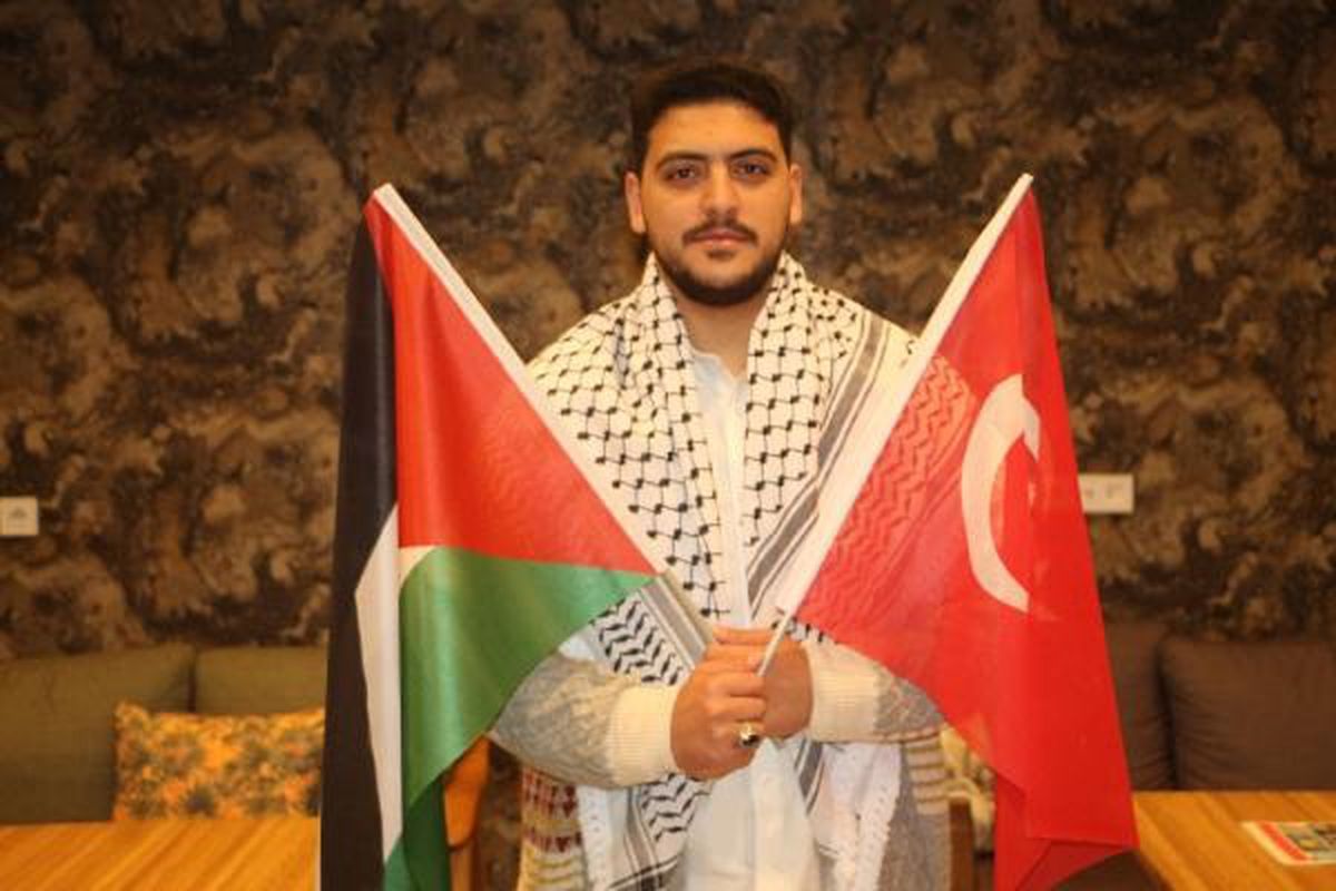 TOKAT'TA EĞİTİM GÖREN FİLİSTİNLİ ÖĞRENCİ, GAZZE'DEKİ AKRABALARINDAN HABER ALAMIYOR