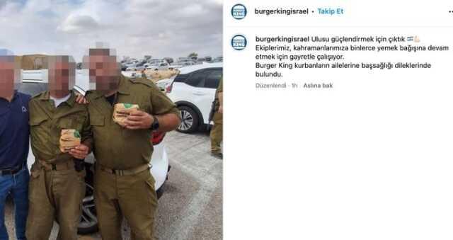Burger King İsrail malı mı? Burger King İsrail'e destek veriyor mu?