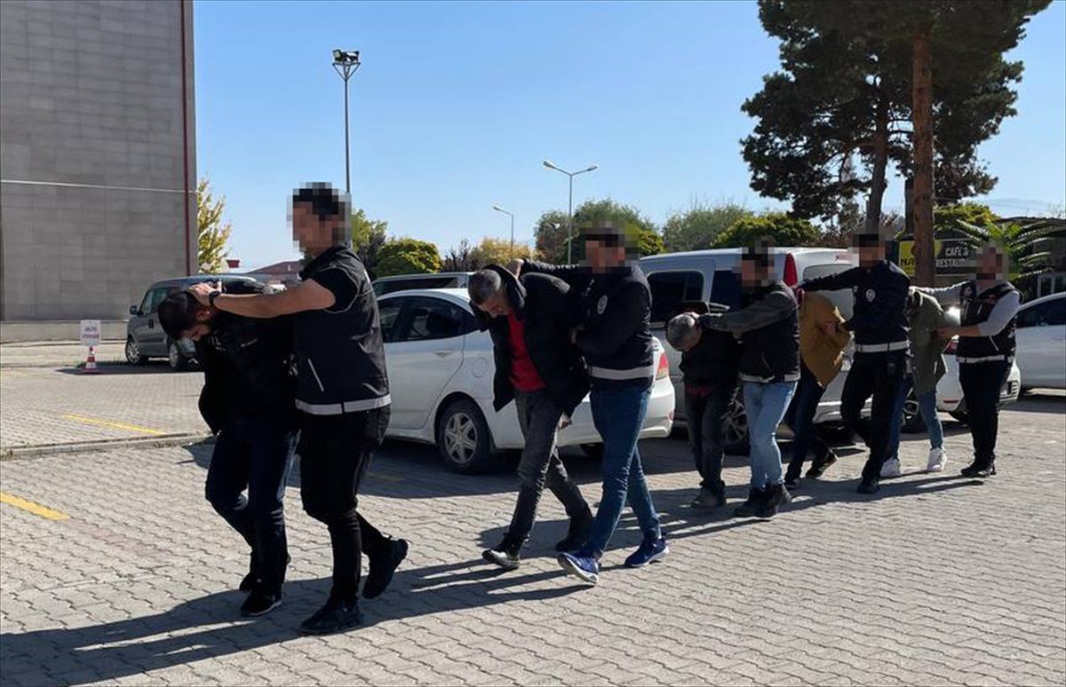 Erzincan'da Narkogüç Operasyonunda 4 Şüpheli Tutuklandı