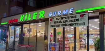 Fiyat etiketlerine 'Lütfen almayın' yazarak, İsrail ürünlerine karşı boykot başlattı