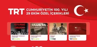 TRT'den Cumhuriyet'in 100. Yılına Özel İçerikler