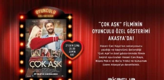 Ünlü komedyen Hasan Can Kaya'nın 'Çok Aşk' filmi Akasya'da gösterime giriyor
