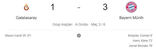 Galatasaray Bayern Münih maç özeti! (VİDEO) Galatasaray Bayern Münih maçı özeti izle! Golleri kim attı, maç kaç kaç bitti?