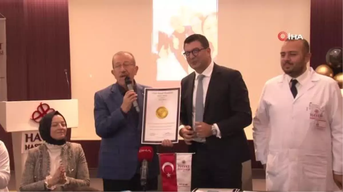 JCI Belgesi, Hayat Hastanesi'ne törenle takdim edildi