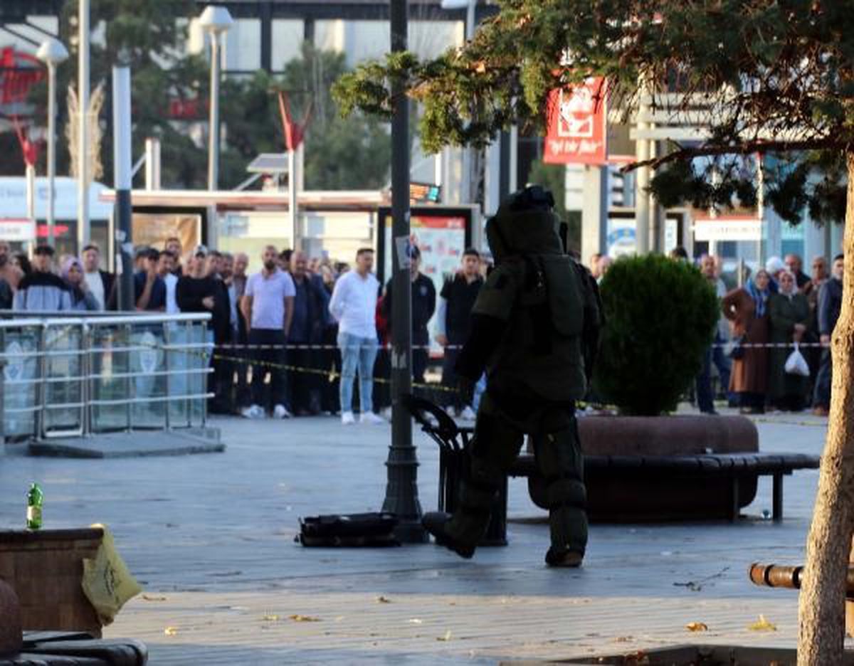 Kayseri'de şüpheli valiz paniği