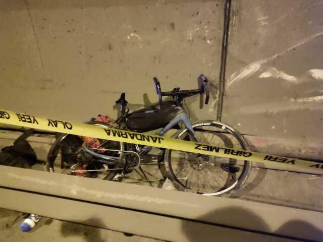 Norveçli bisikletli tünelde kamyonun çarpması sonucu hayatını kaybetti