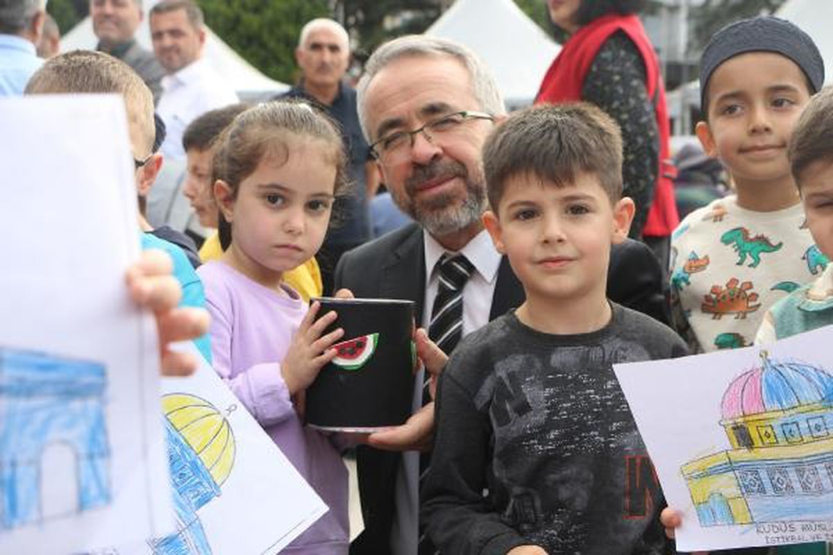 Tokat'ta Filistin için yardım kermesi düzenlendi