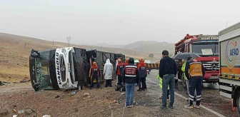 Sivas'ta otobüs kazasında 8 kişi hayatını kaybetti, şoför tutuklandı