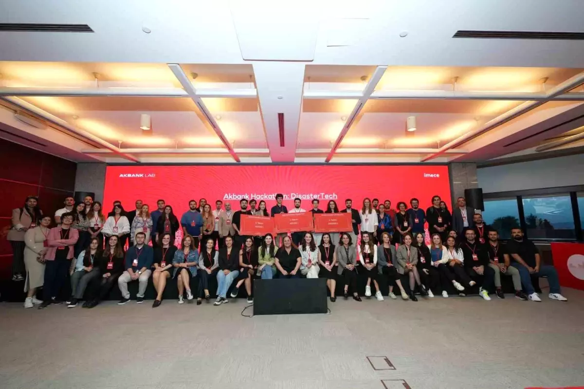 Akbank Hackathon: DisasterTech'in kazanan takımları belli oldu