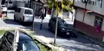 Başakşehir'de Güvenlik Kameraları Tarafından Görüntülenen Kazalar