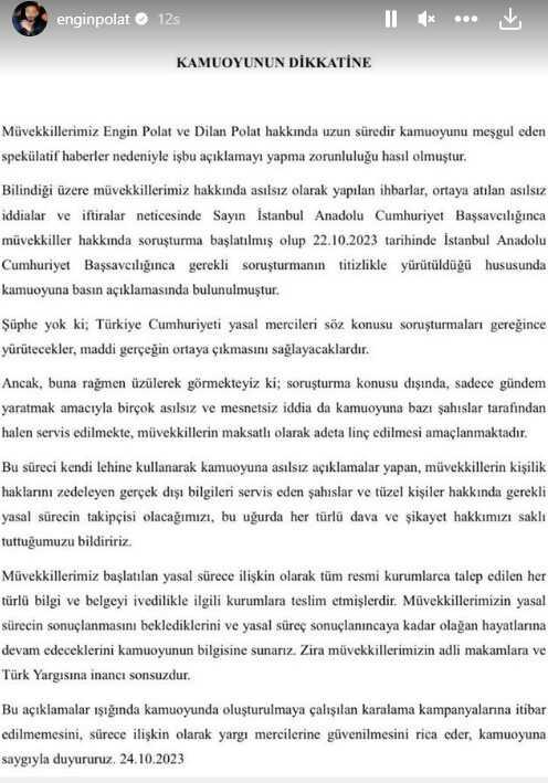 Engin ve Dilan Polat çifti ülkeden kaçtı mı? Avukatlarından jet yalanlama geldi